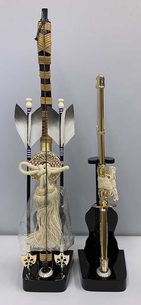 楽天市場】弓太刀 藤巻 11号(緑箱) 五月人形お道具 五月人形 端午の