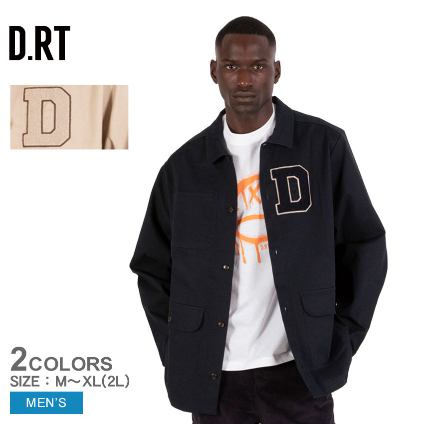 楽天市場】ディー.アールティー 長袖シャツ D.RT VARSITY JACKET