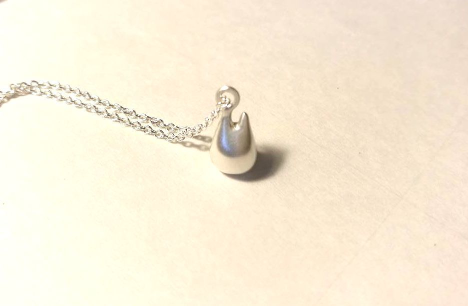 楽天市場】ジブリ美術館限定 シルバー ネックレス「トトロ ミントの葉