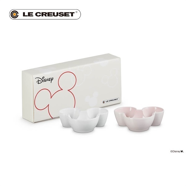 Le Creuset (ル・クルーゼ)ミッキーマウス ミニ・ディッシュ（2個入り