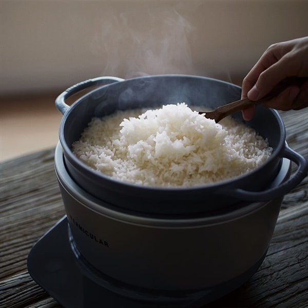 VERMICULAR(バーミキュラ)ライスポット(5合炊き) トリュフグレー