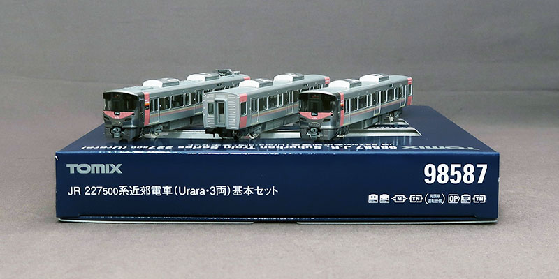 れーるぎゃらりーろっこう / TOMIX 98587 JR 227系-500 Urara 基本3両