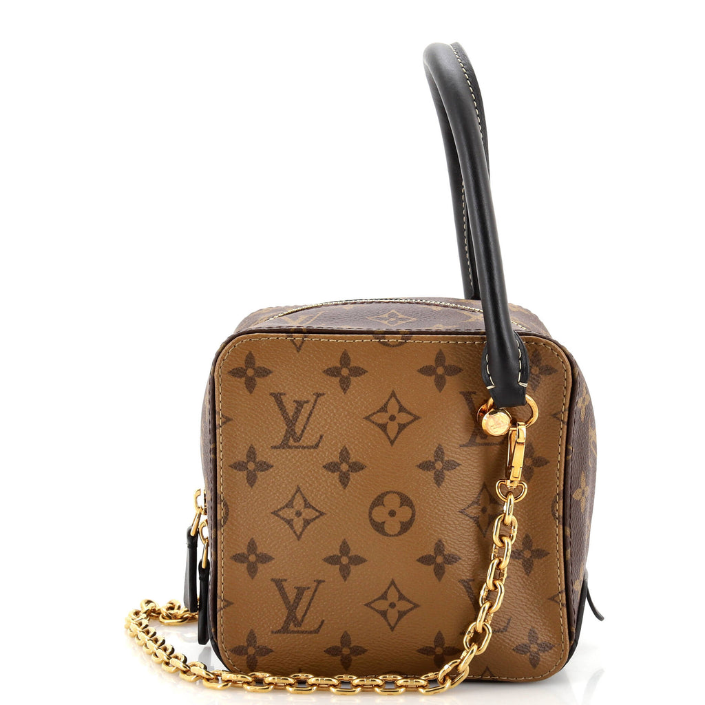 Louis Vuitton Square Bag Reverse Monogram Canvas Brown 2840062