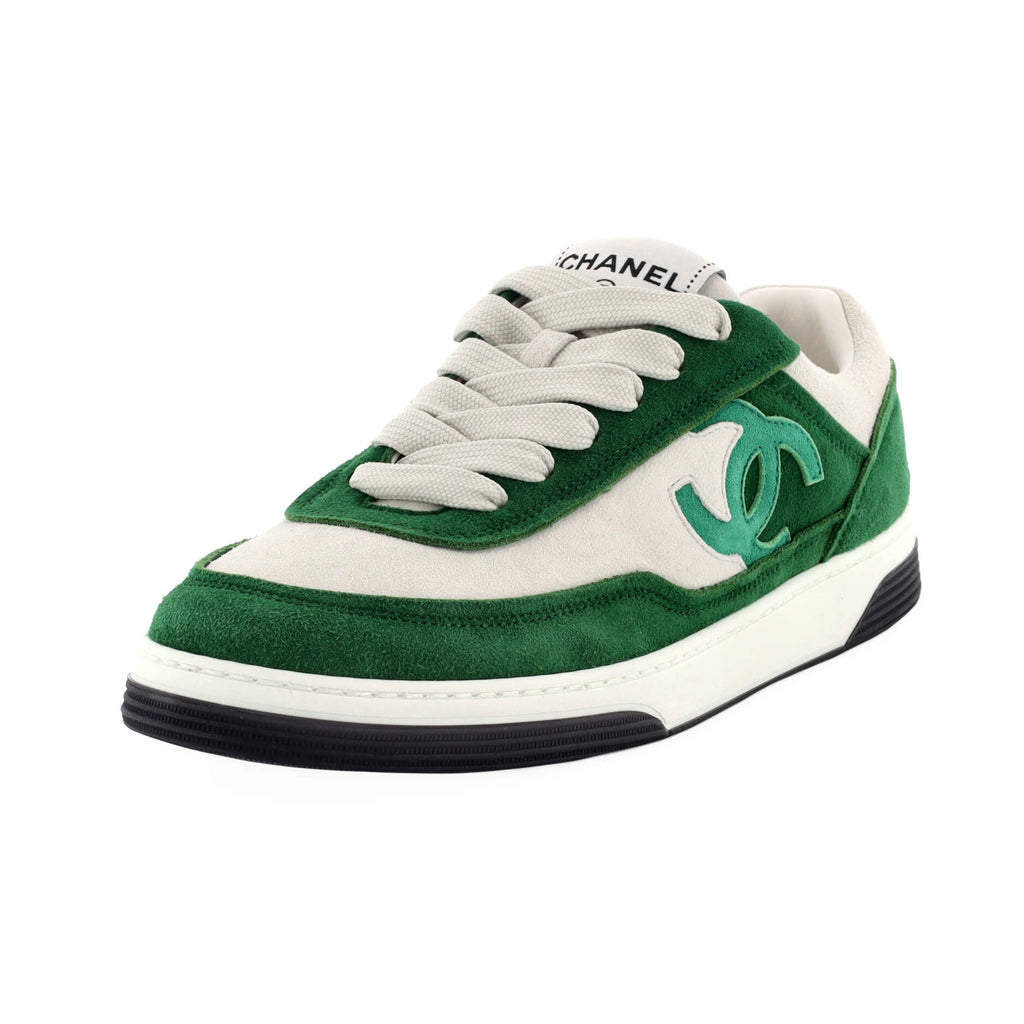 Chanel Women's CC NM Low-Top Sneakers Suede 227118