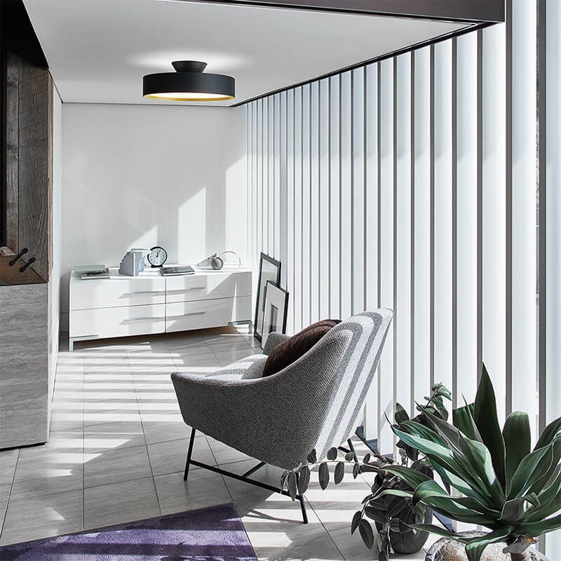 ART WORK STUDIO LED シーリングライト ブラック 8畳用 グロー LED