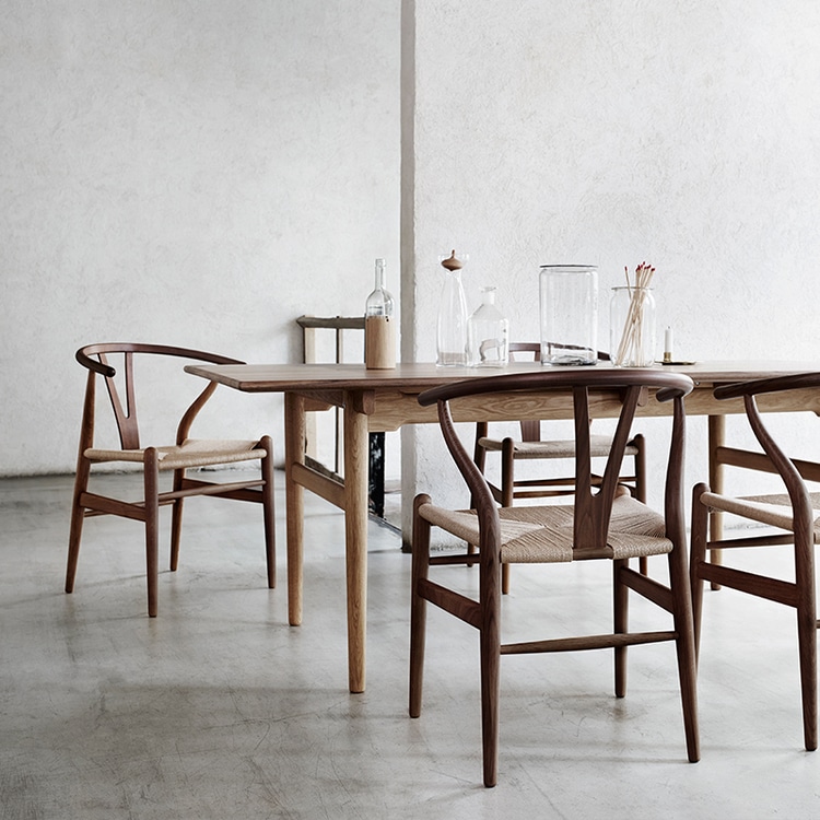 CH24 Yチェア(ウィッシュボーンチェア ) (樹種 / 塗装ビーチ材