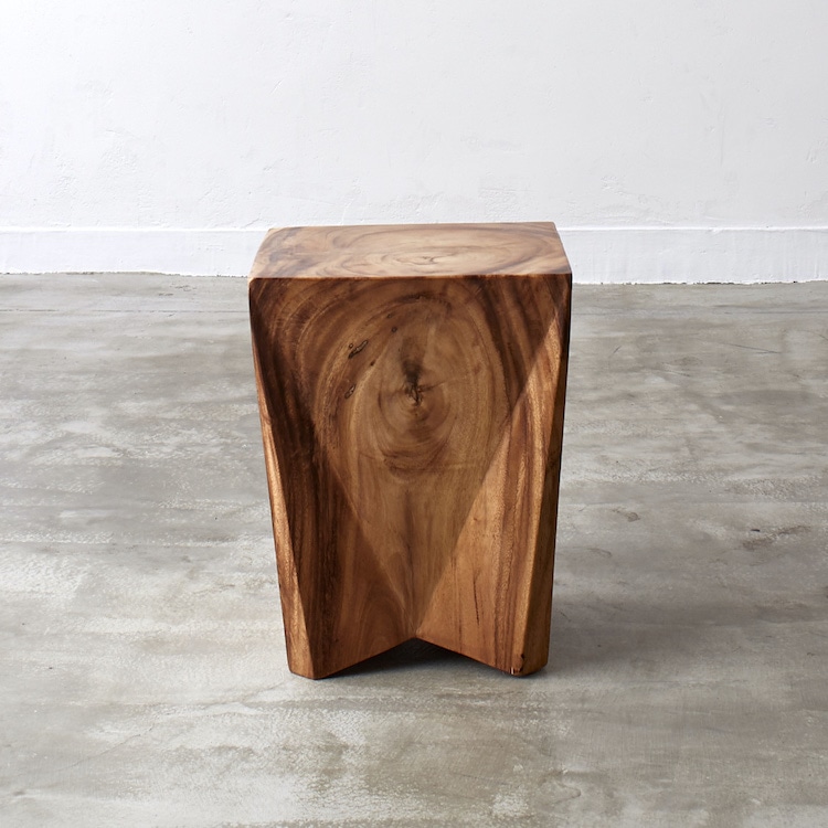 クリスタル サイドテーブル (形ガーメット) | キビロイ(KIBIROI