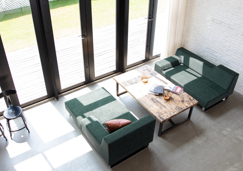 シエスタ ソファ(1人掛けロング) | フランネルソファ(FLANNEL SOFA