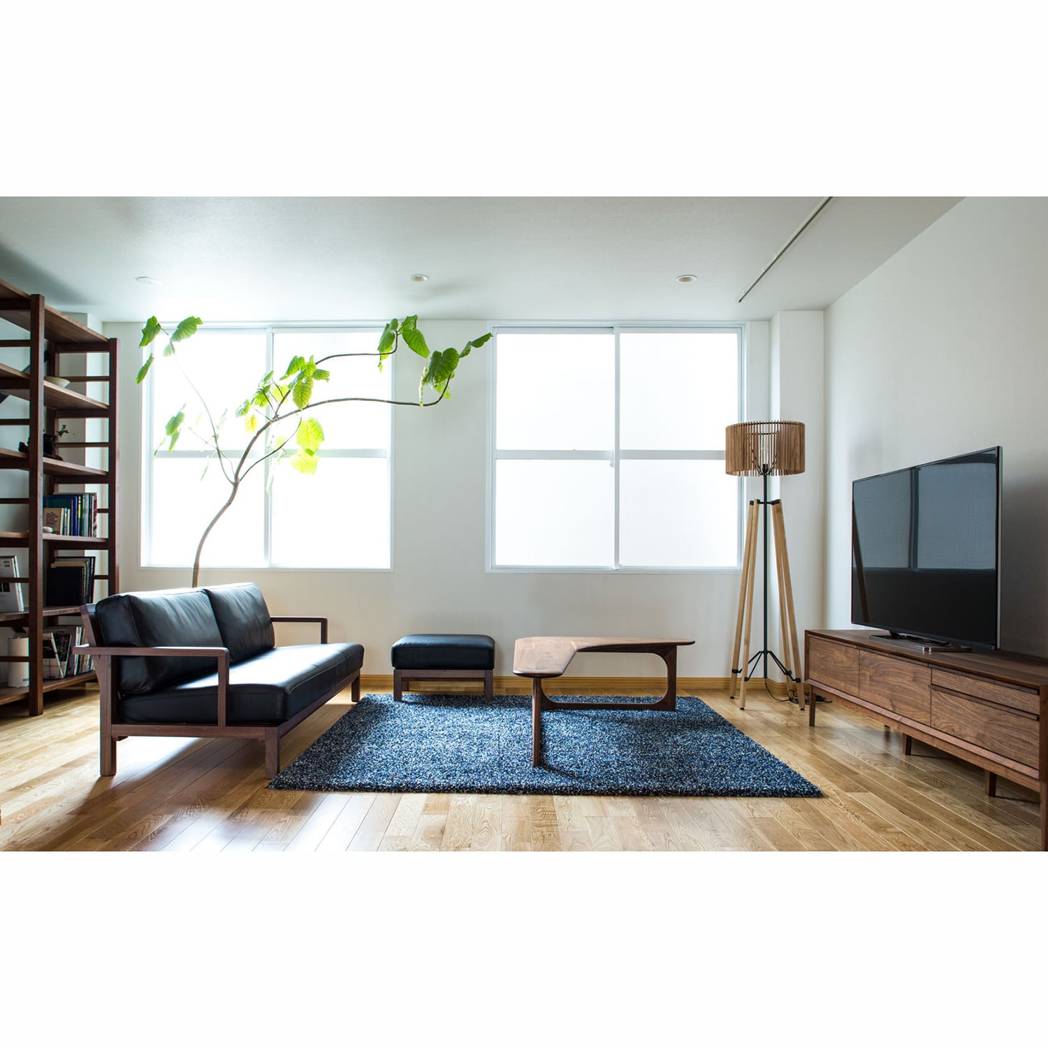 ストランド ソファ(ウォールナットフレーム) | フランネルソファ