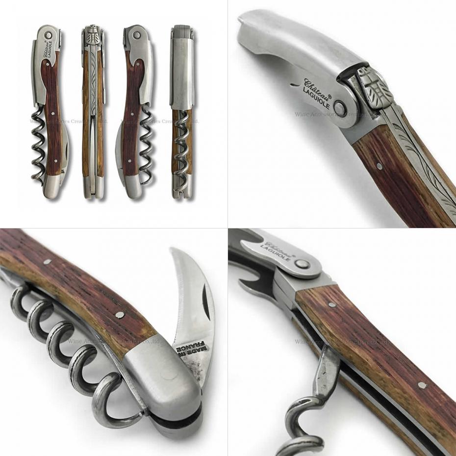 シャトーラギオール ソムリエナイフ レッドオークバレル - リーデル