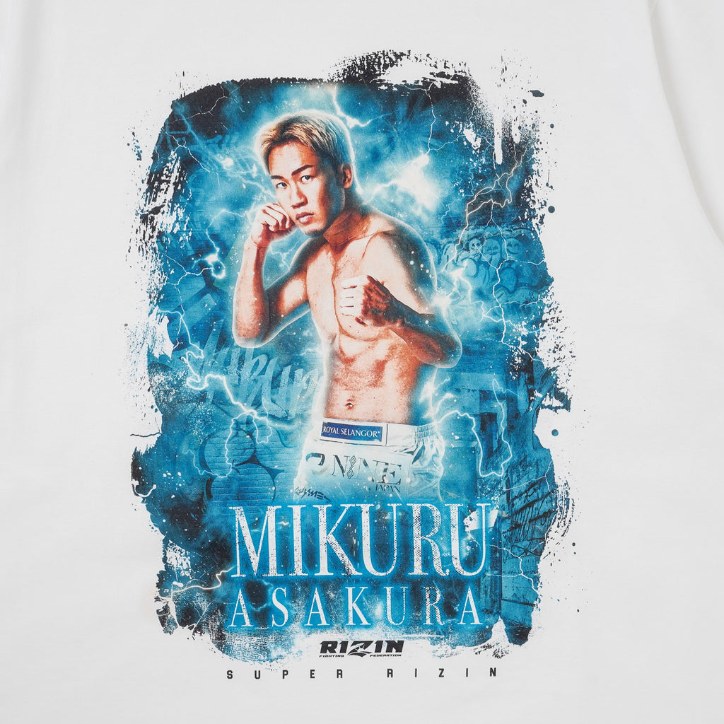 RIZIN 朝倉未来 応援 BLUE Tシャツ – RIZIN オフィシャル オンラインストア