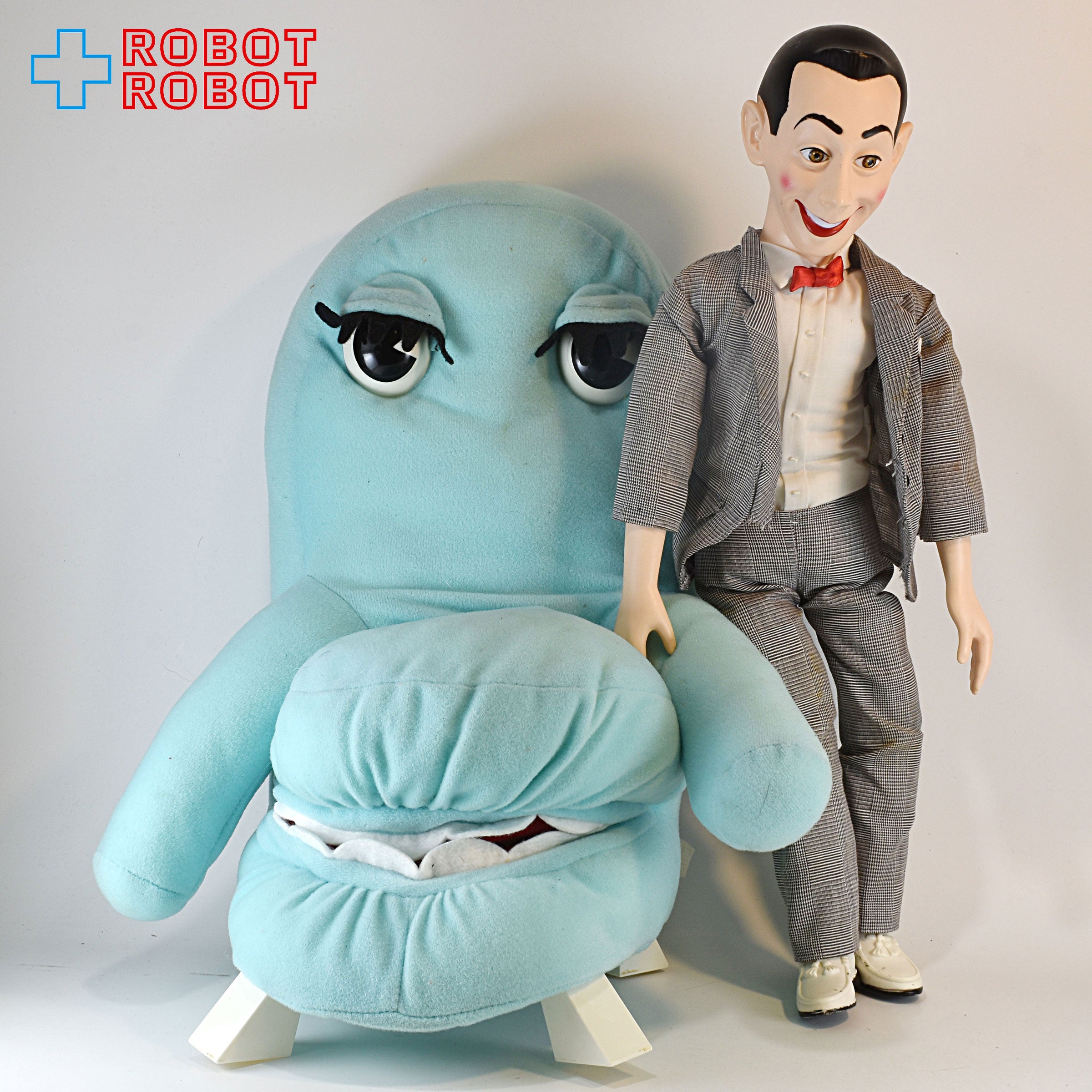 トーキング・ピーウィーハーマン ドール ＆ チェアリー パペット