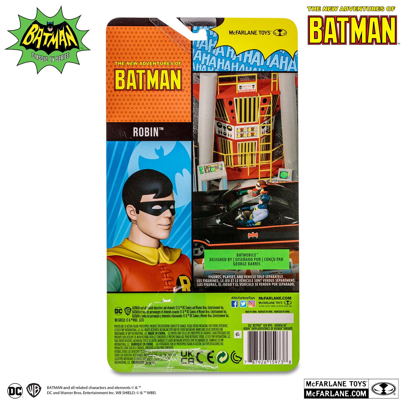 DCレトロ 電光石火バットマン #29 ロビン 6インチ アクション