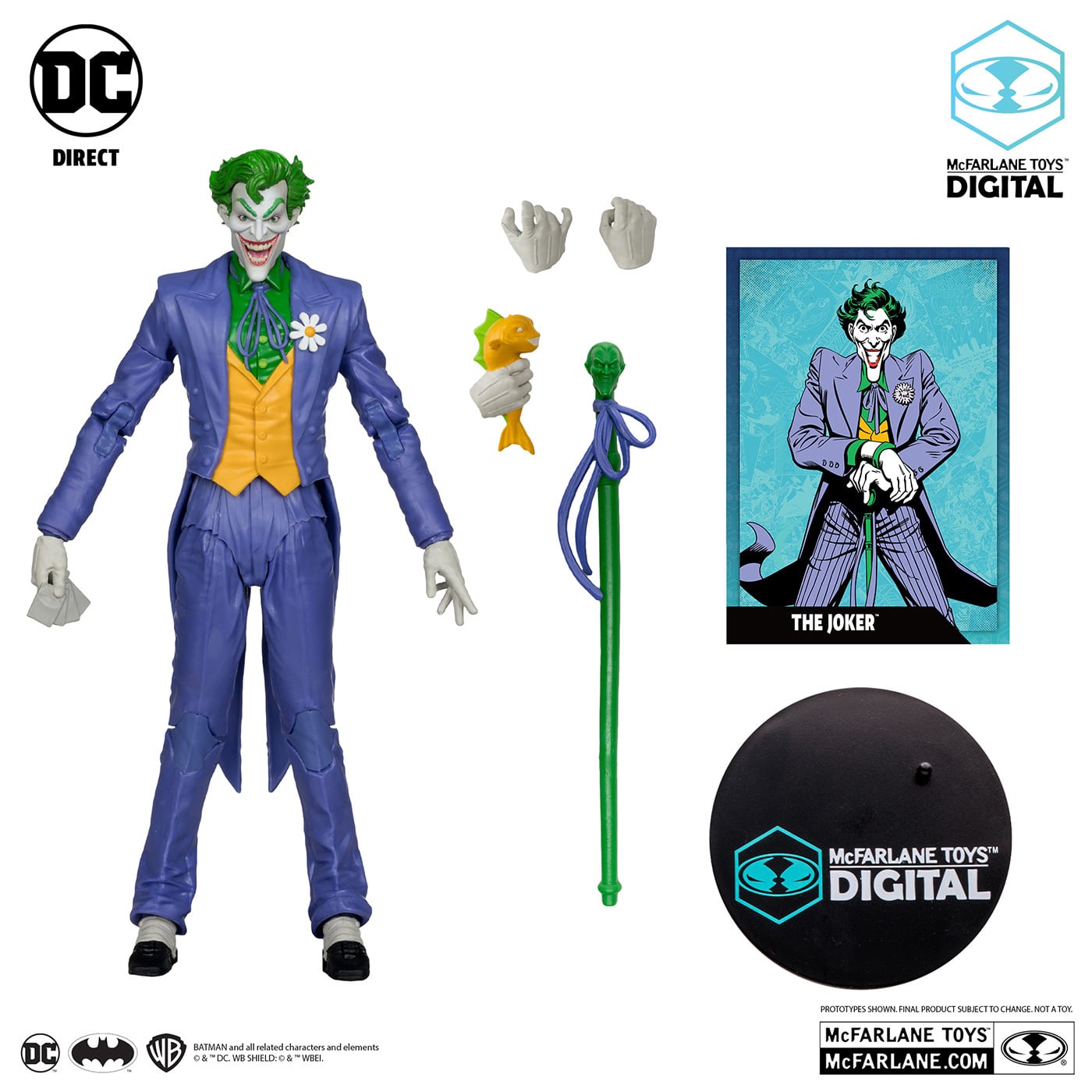 DCダイレクト The Silver Age ジョーカー 7インチ アクション