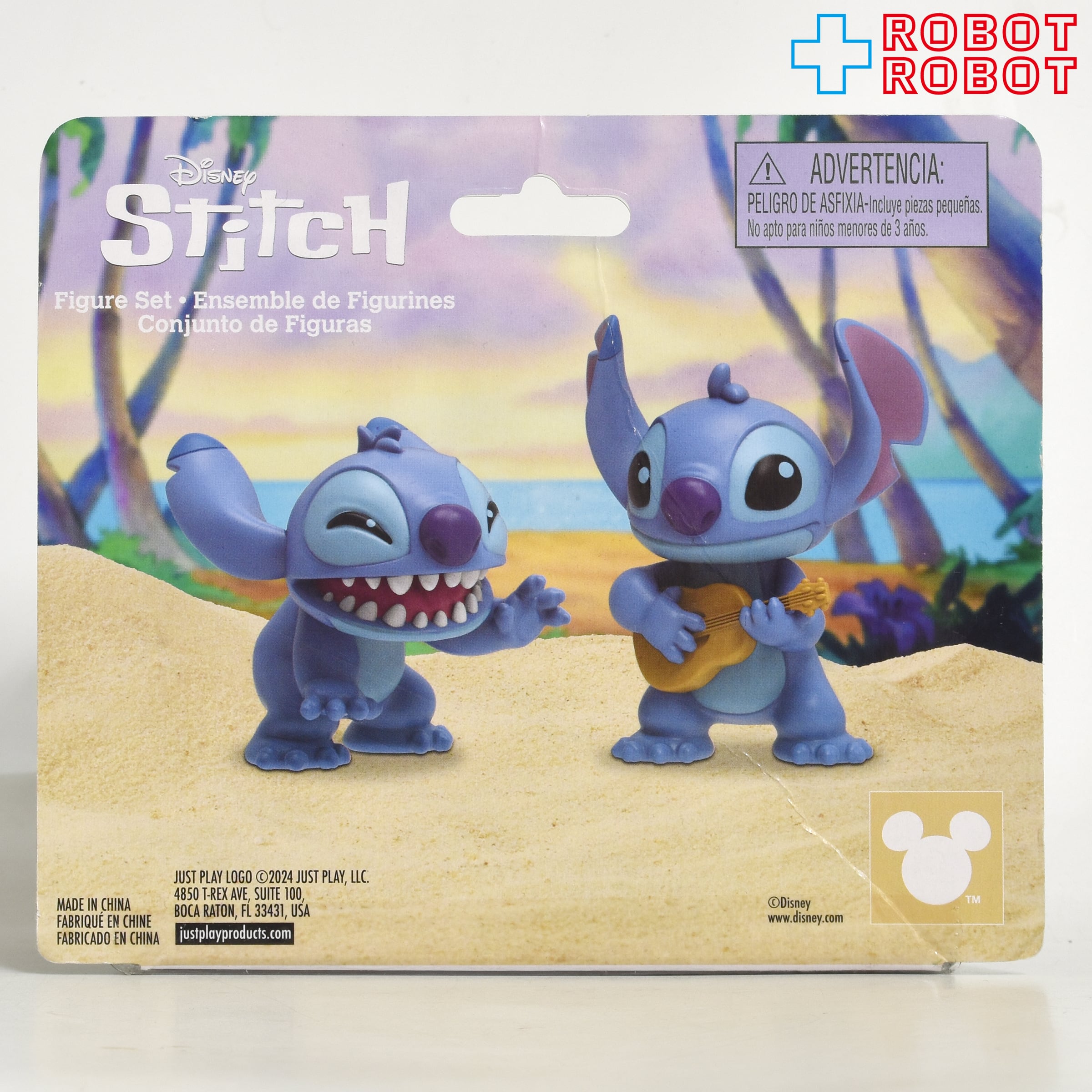 ディズニー リロ & スティッチ ウクレレ スティッチ & 笑顔 スティッチ