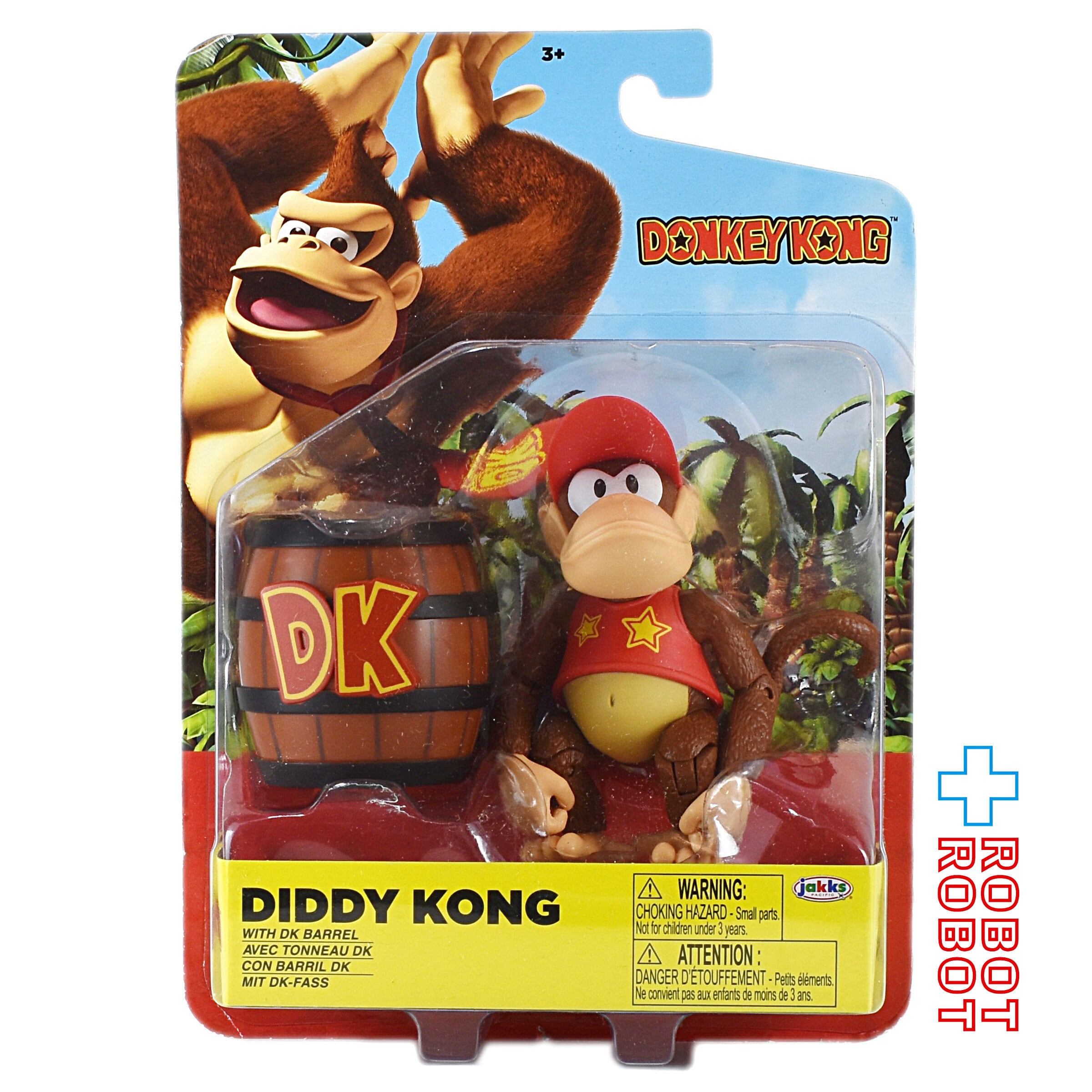 ニンテンドー ドンキーコング ディディーコング 4インチ アクション