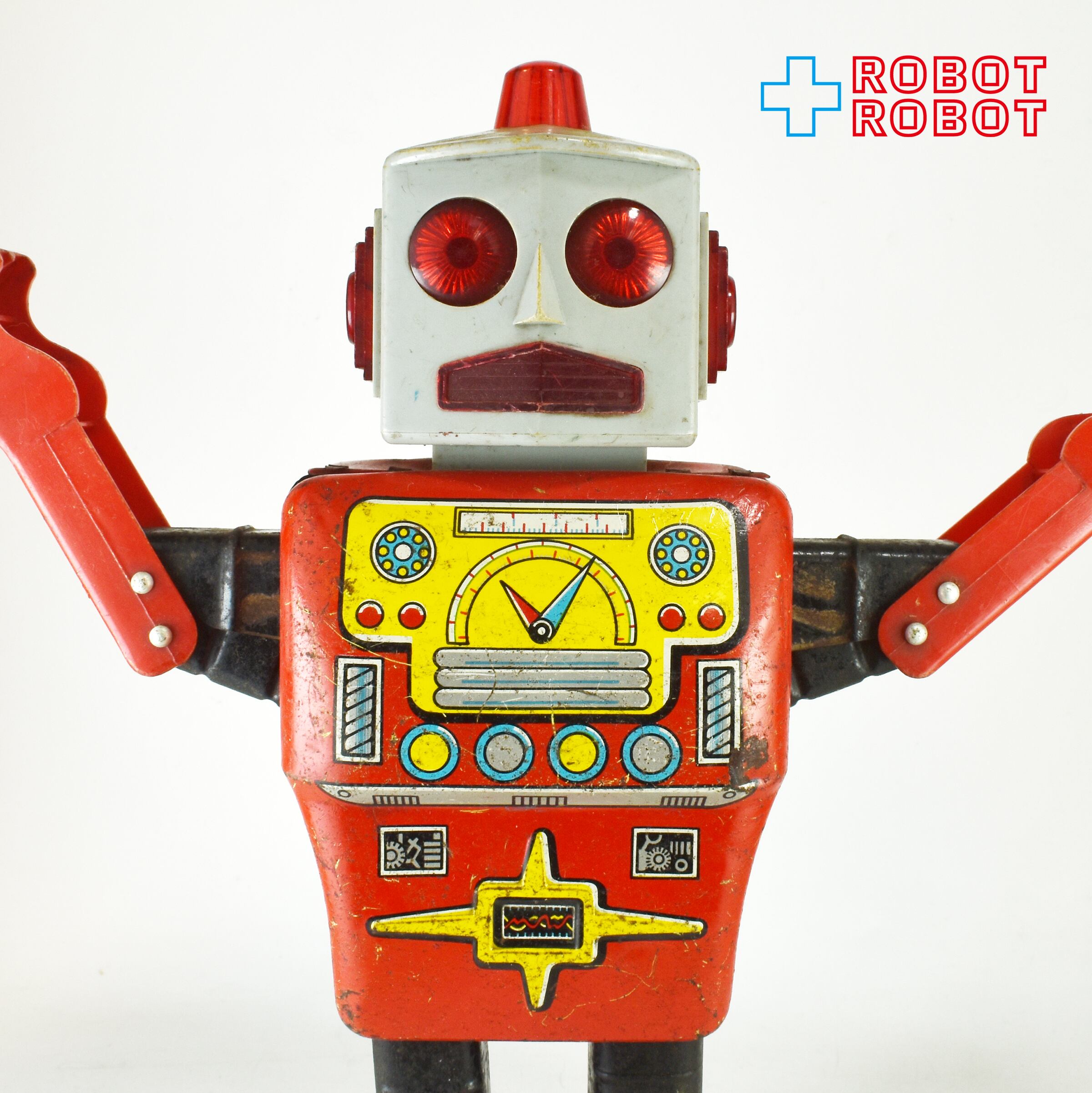 ヨネザワ玩具 マイティーロボット ゼンマイ歩行 ブリキロボ 1960年代