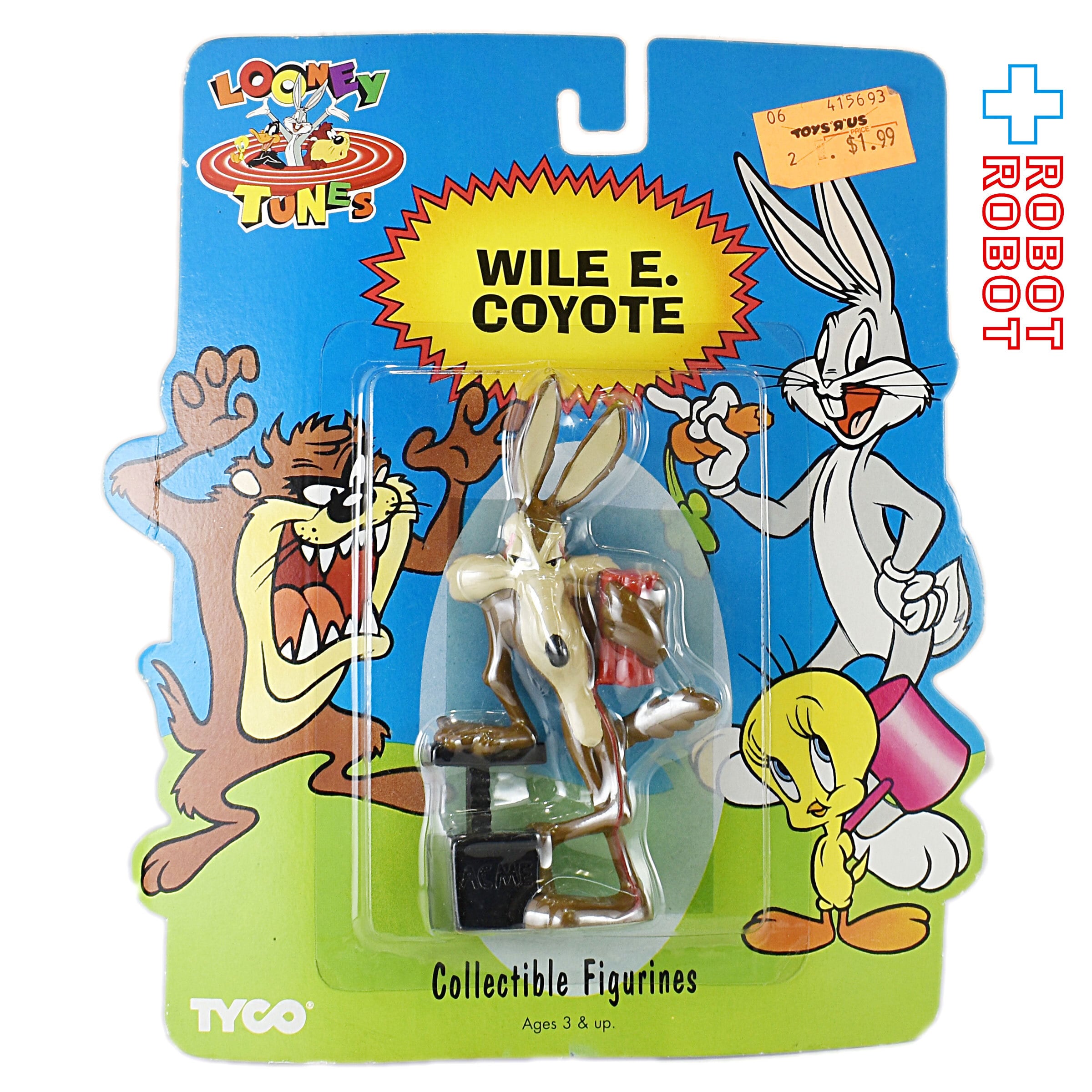 タイコ社 ルーニー・テューンズ ワイリー・コヨーテ ダイナマイト PVC