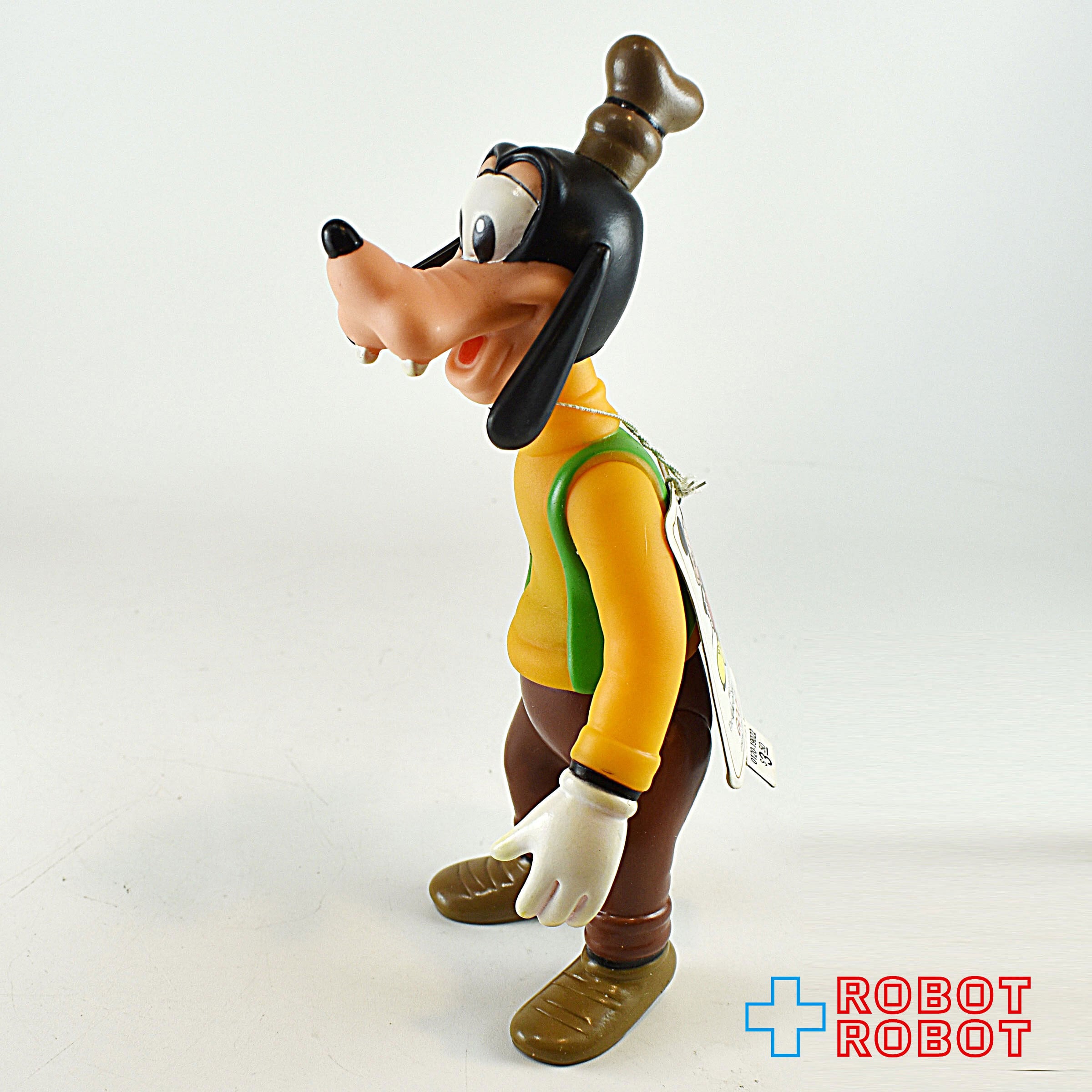 ディズニー グーフィー 関節可動 ラバードール ソフビ 香港 紙タグ付