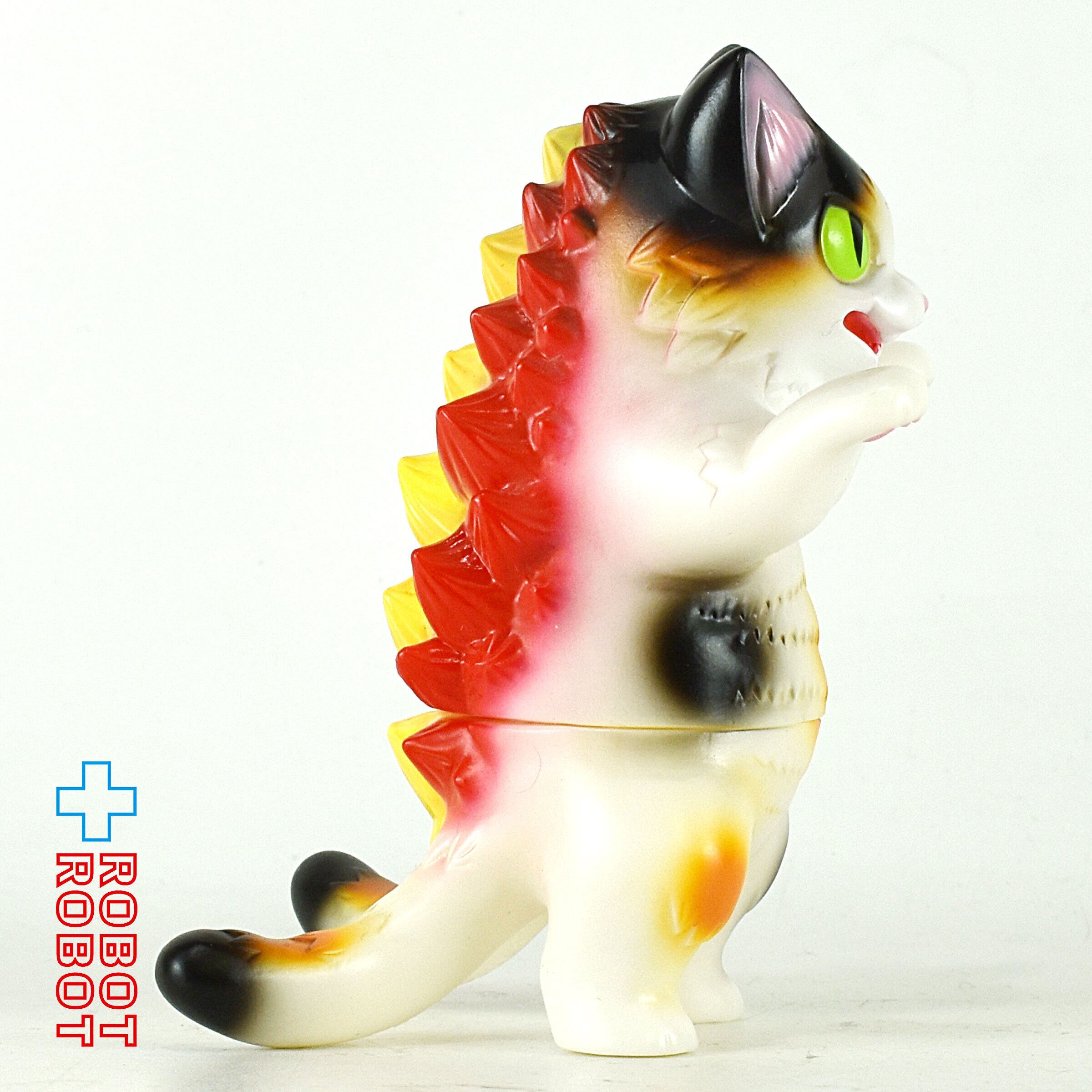 小夏屋 化猫怪獣ネゴラ 三毛 マイナーチェンジバージョン 背中 赤 / 黄