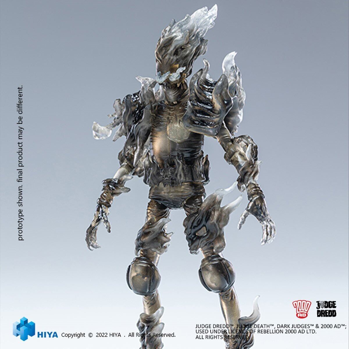 ハイヤトイズ ジャッジ・ドレッド 1/18 ジャッジファイア モノクロ