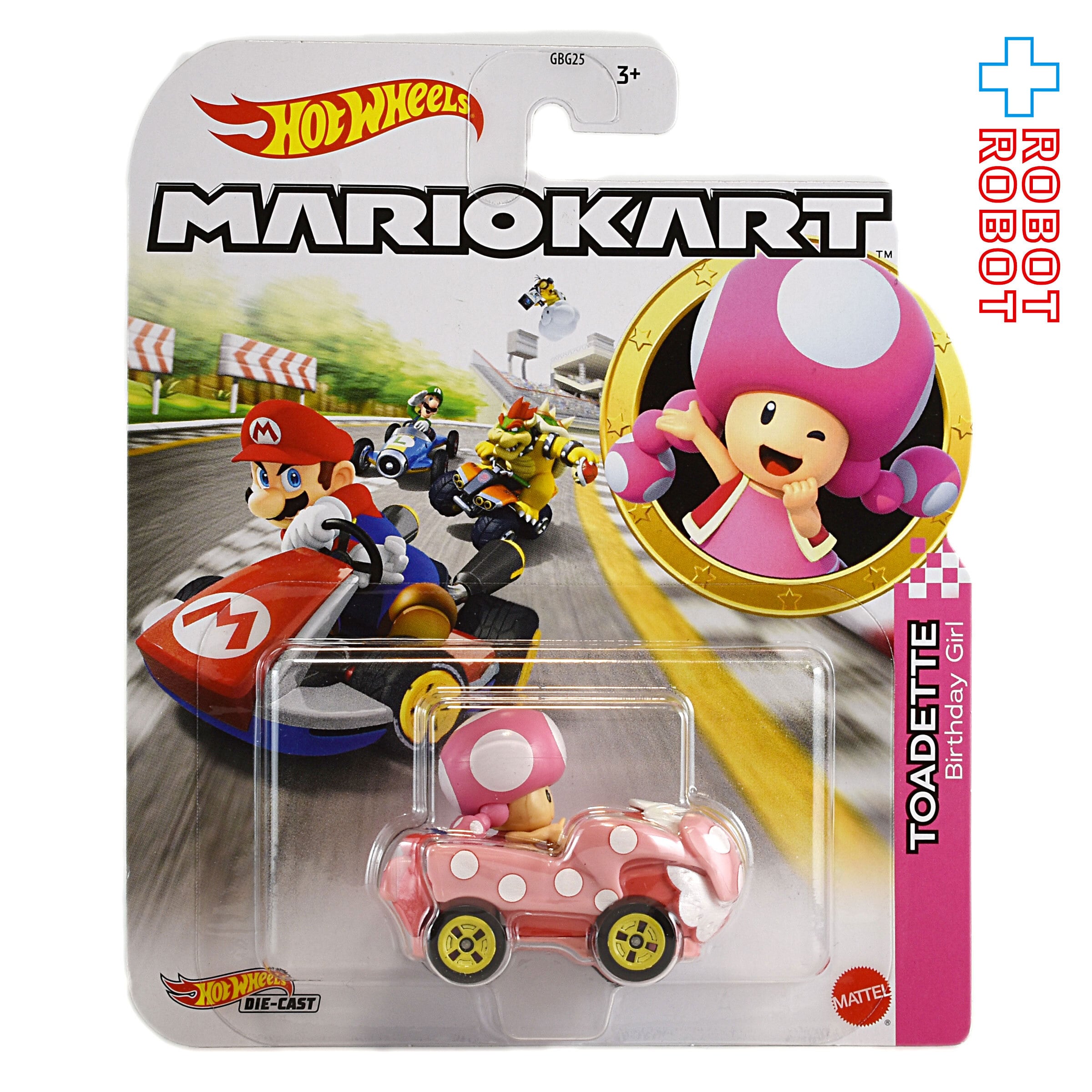 ホットウィール マリオカート キノピコ バースデーガール – ROBOTROBOT