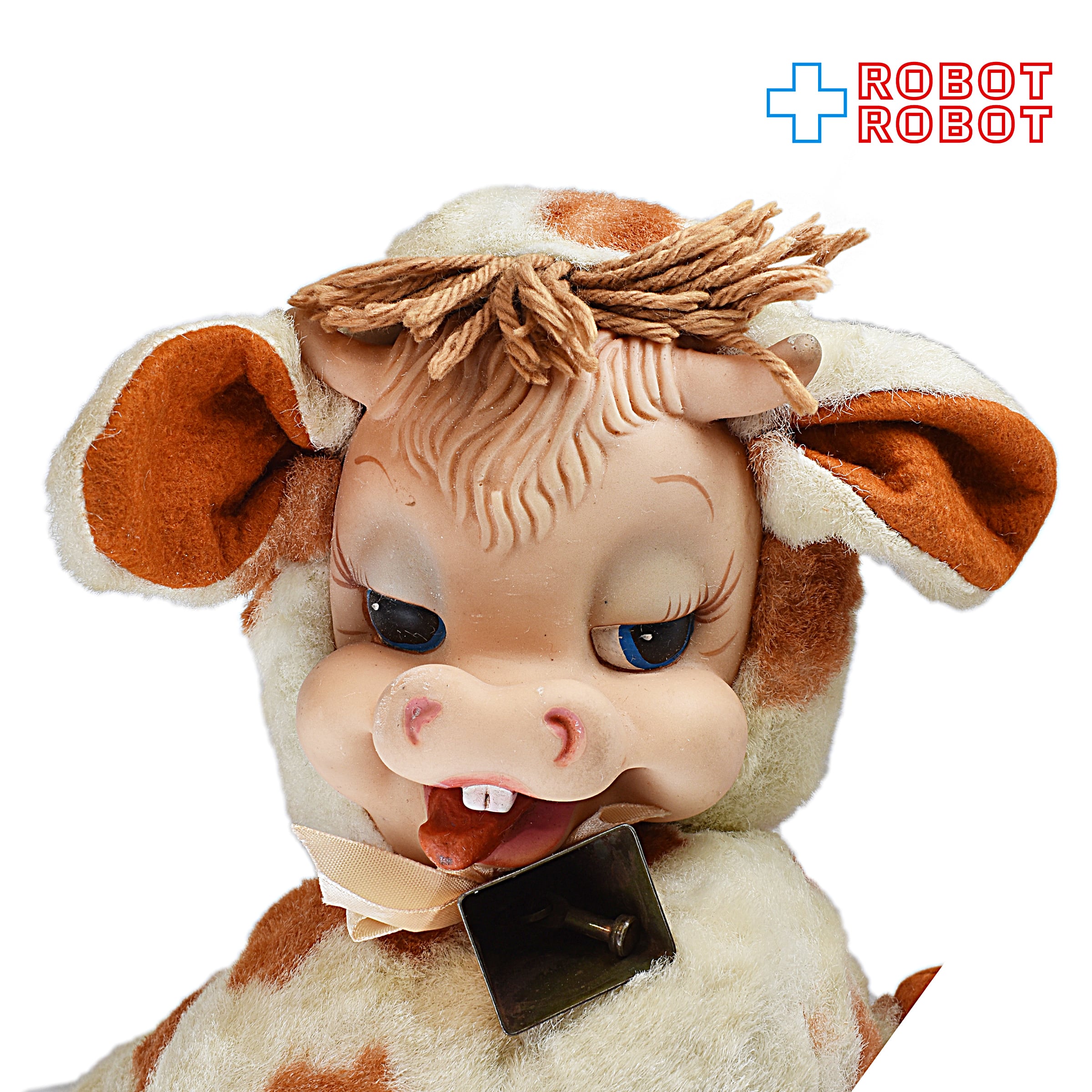 ラシュトン社 牛 ラバーフェイス ぬいぐるみ – ROBOTROBOT