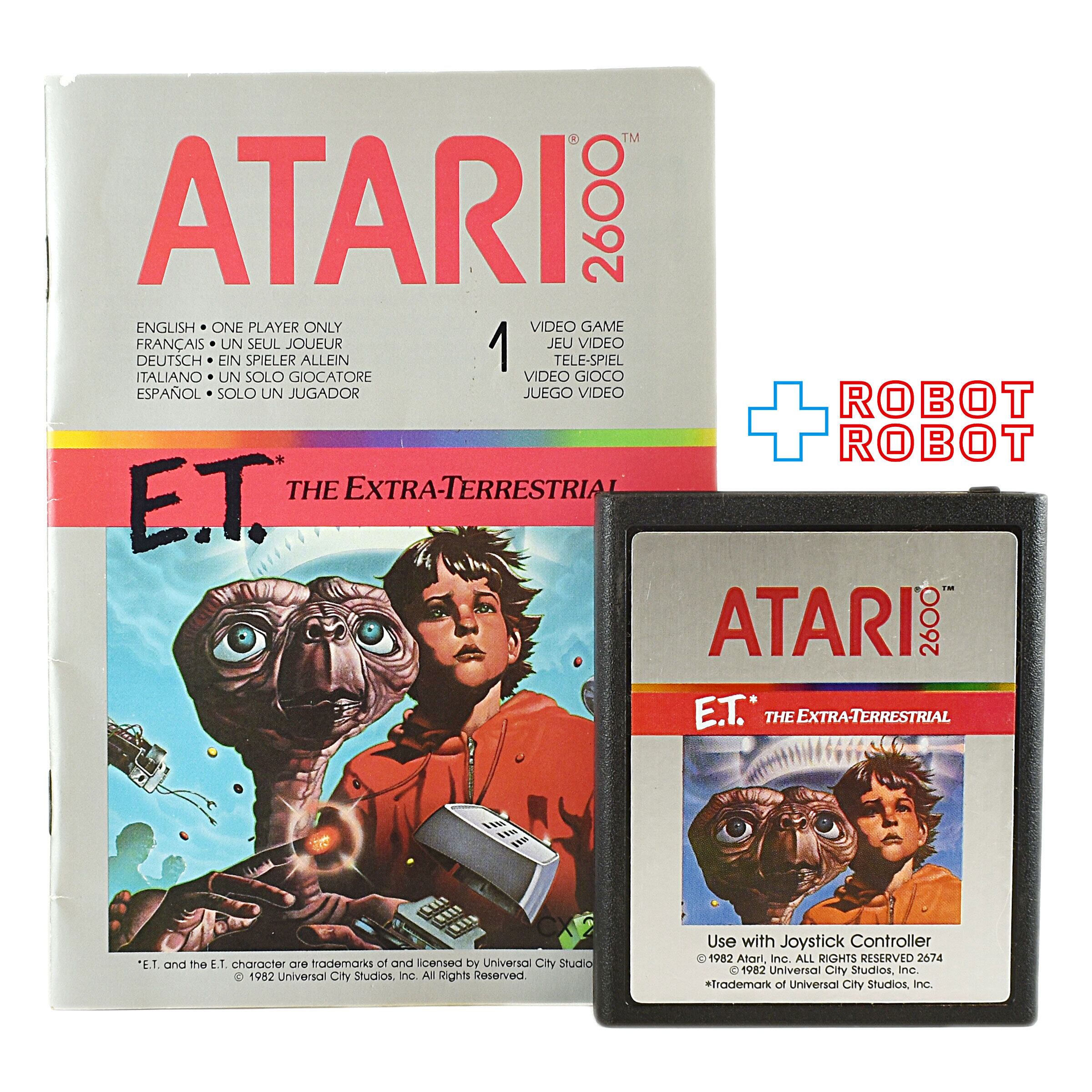 アタリ ATARI 2600 E.T. ゲームカセット パッケージ無し – ROBOTROBOT
