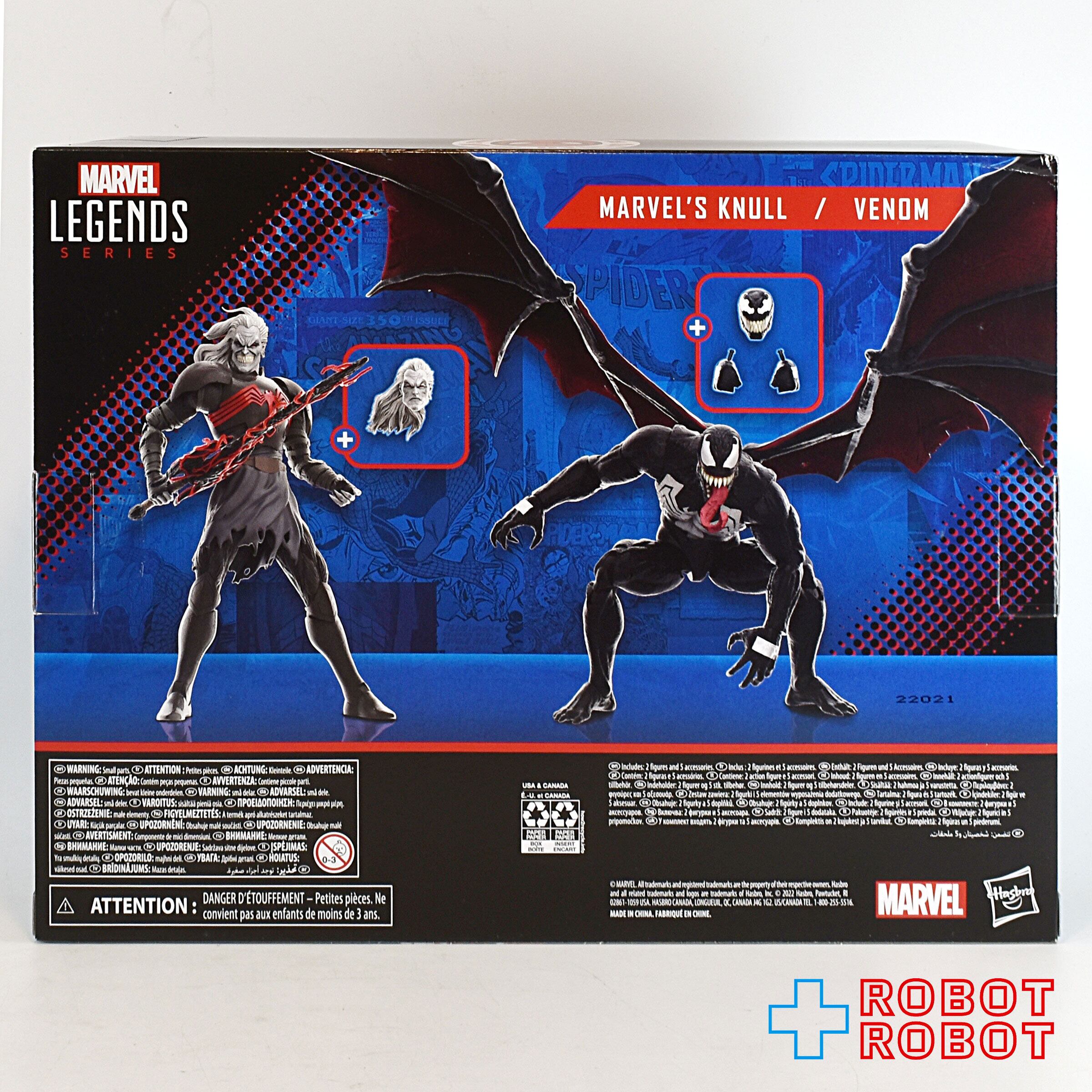 マーベルレジェンド ヴェノム ヌル 開封品 箱痛み マーベルレジェンド