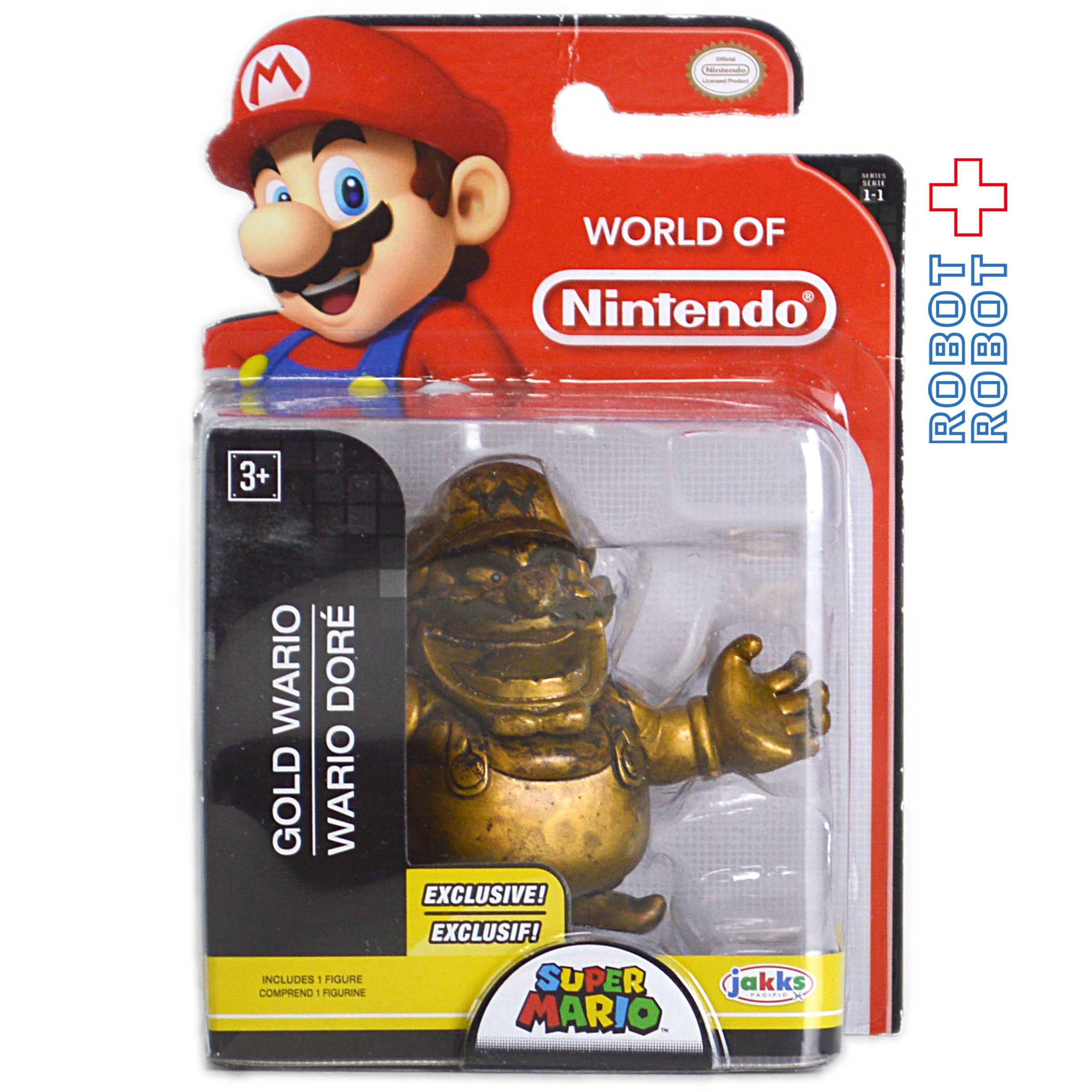 ワールドオブニンテンドー スーパーマリオ ゴールド・ワリオ 2.5インチ
