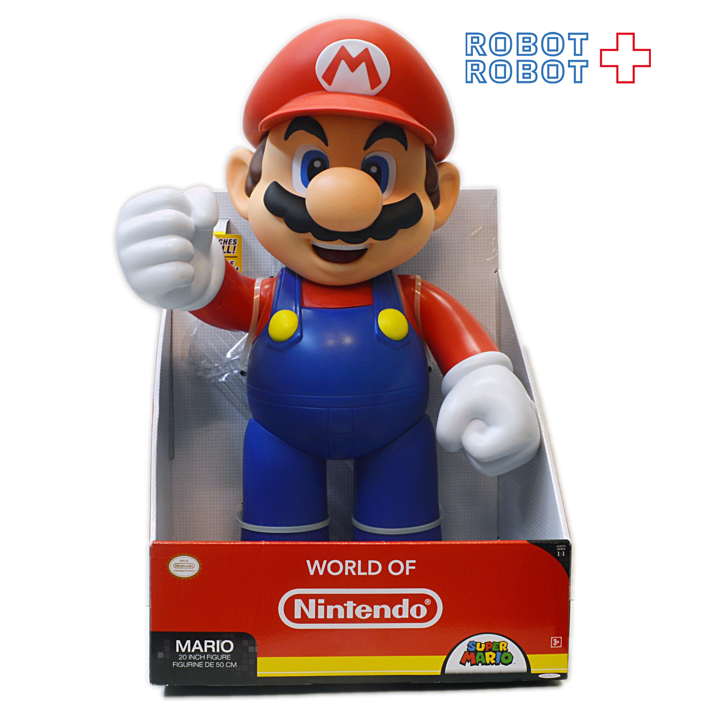 ゆっさん【新品・未開封】スーパーマリオ 20インチフィギュア 新品未