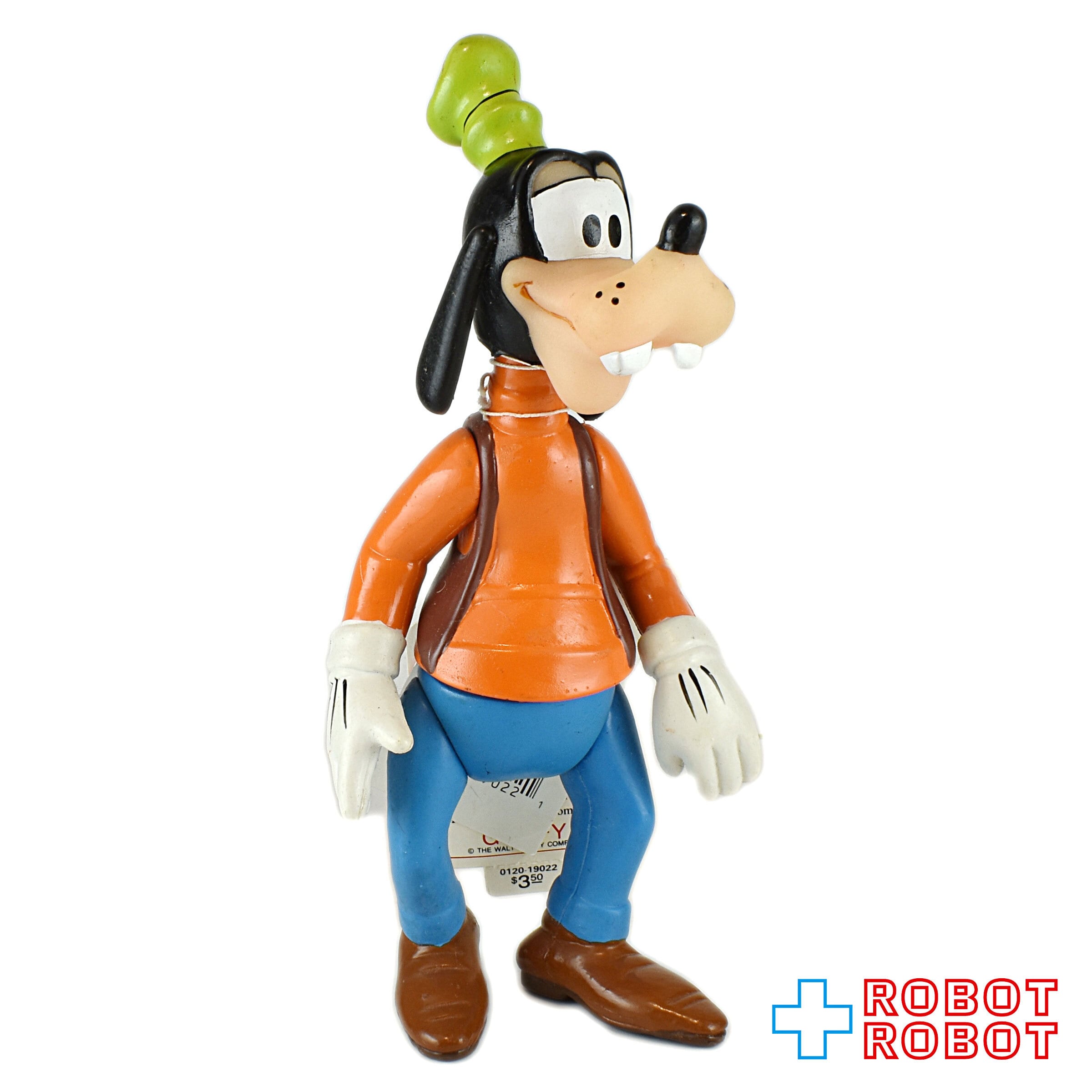 ディズニー グーフィー 関節式フィギュアリン ビニールフィギュア 紙