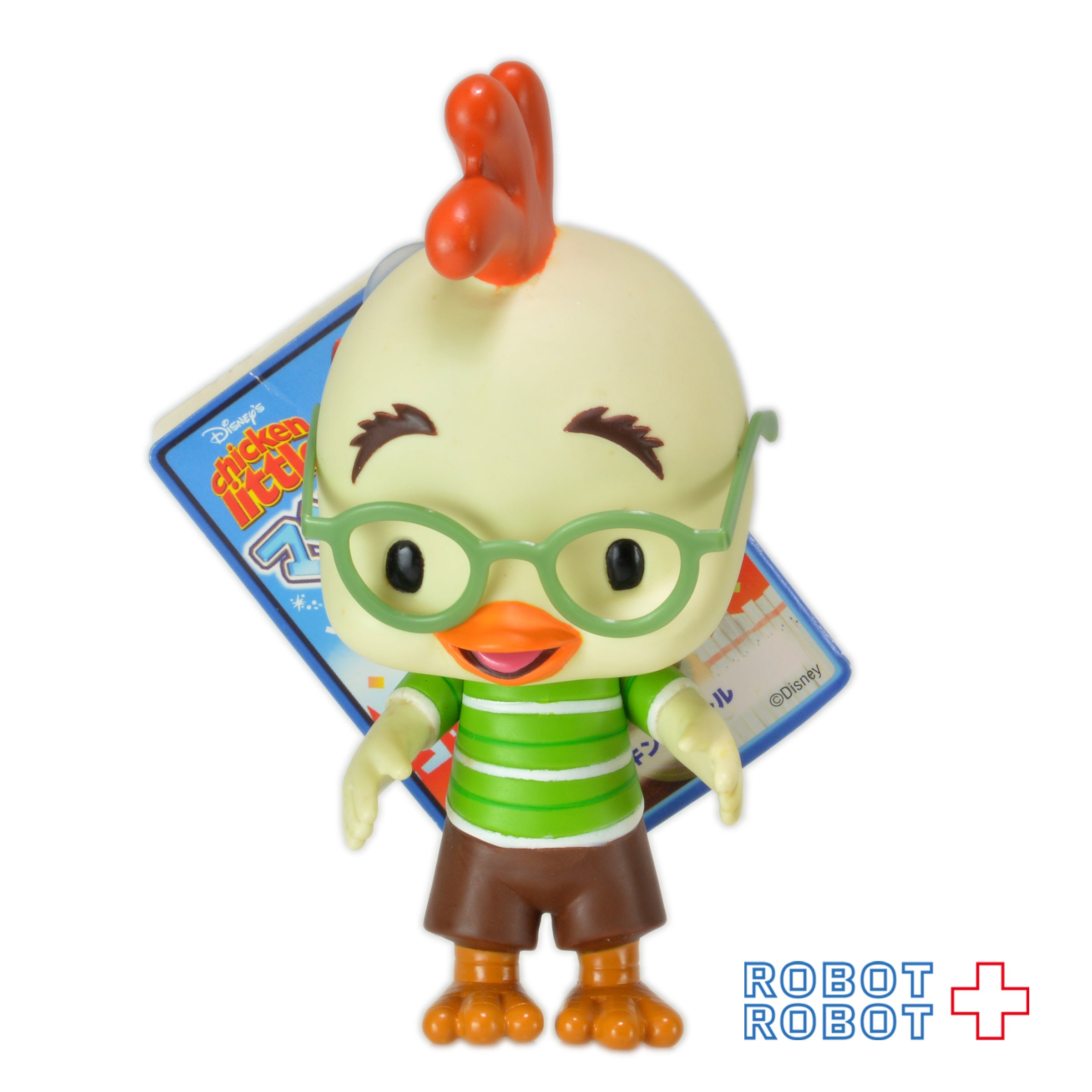 ディズニー マジカルフレンズ チキンリトル ビニールフィギュア 紙タグ