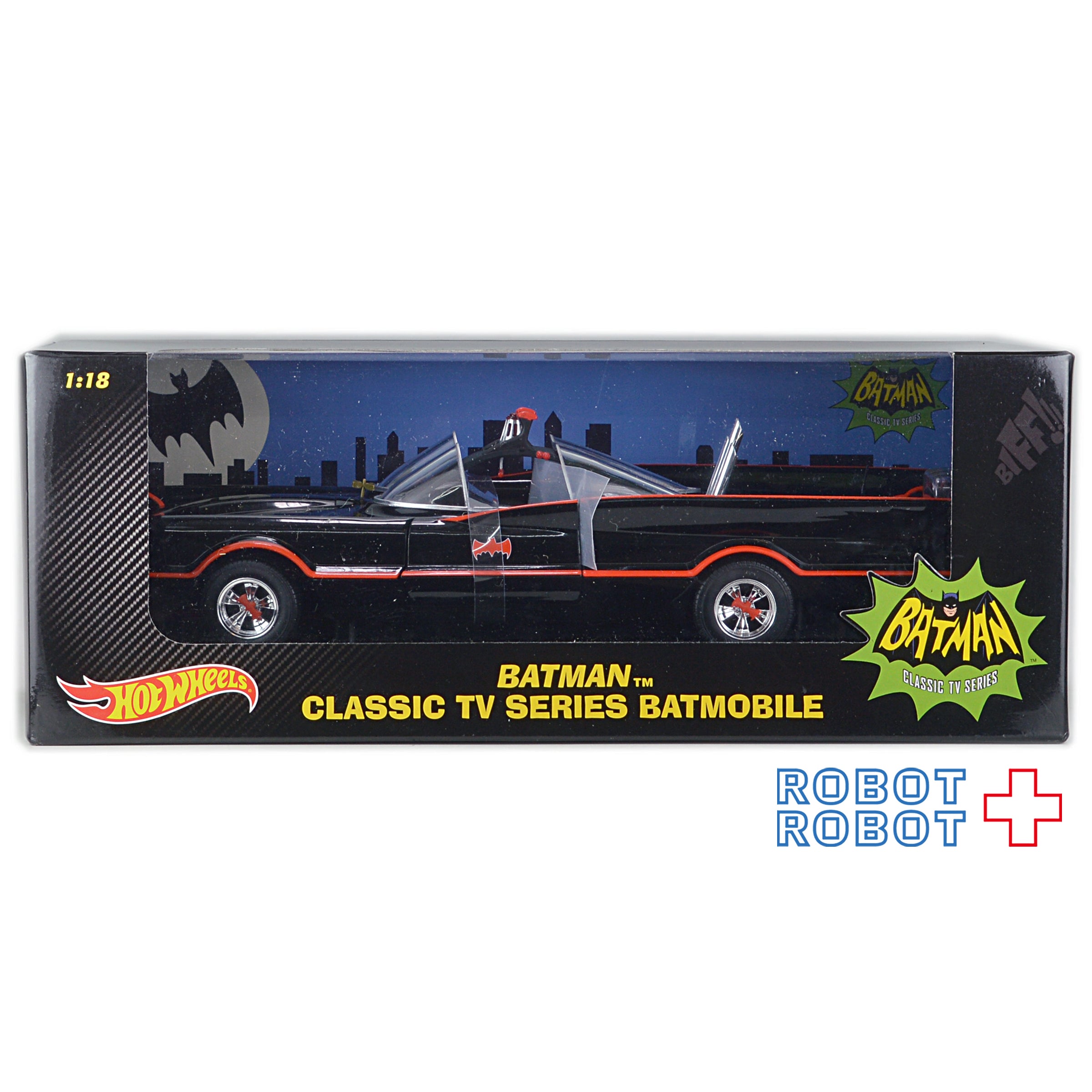 1966 テレビシリーズ バットモービル 1/18 箱入 – ROBOTROBOT