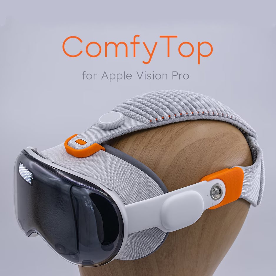 Apple Vision Proを快適にするヘッドストラップ、ヘッドバンドを構築