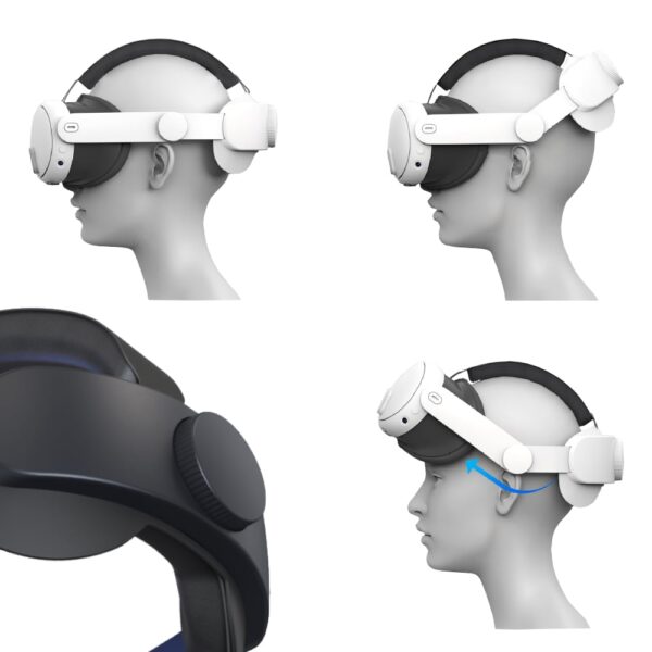 HMD ダイヤルストラップ for Meta Quest 3 / 3S | Eliteストラップ