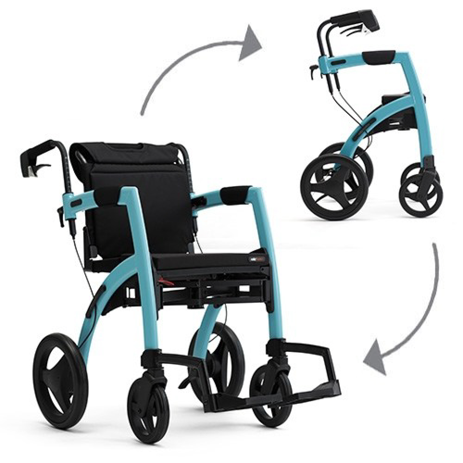 Rollz Motion Rollator Wheelchair
