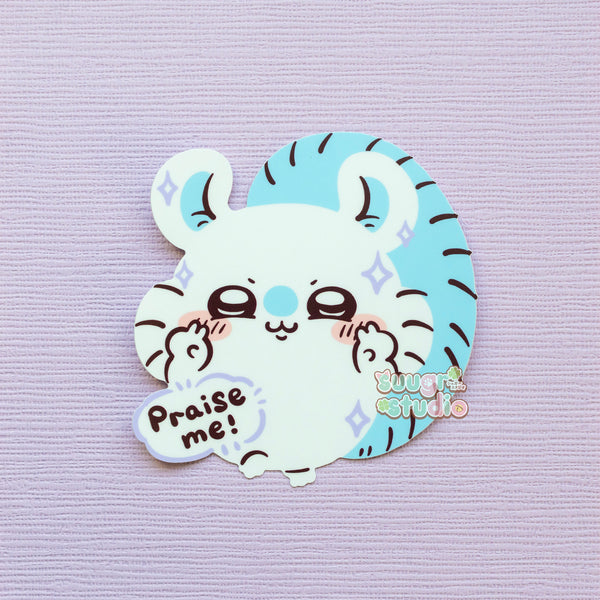 Chiikawa Momonga Vinyl Sticker – Suugr Studio