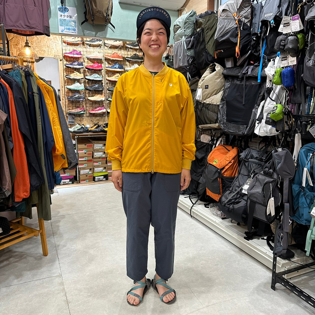 Sato Wind Blouson（通気するブルゾン型ウインドシェル）【TANNUKI