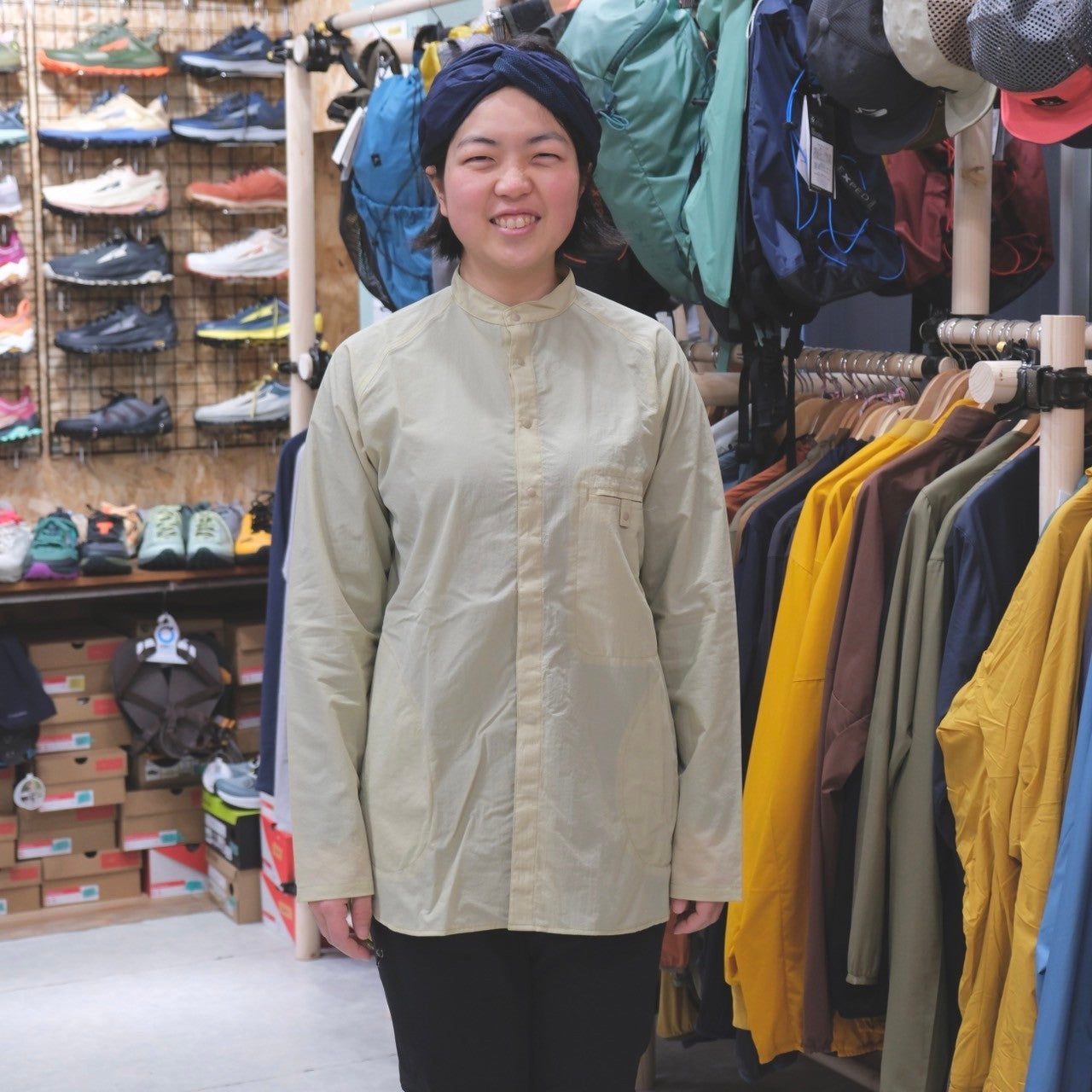 軽くて涼しいロングシャツ（通気度MAX・超軽量ロングシャツ