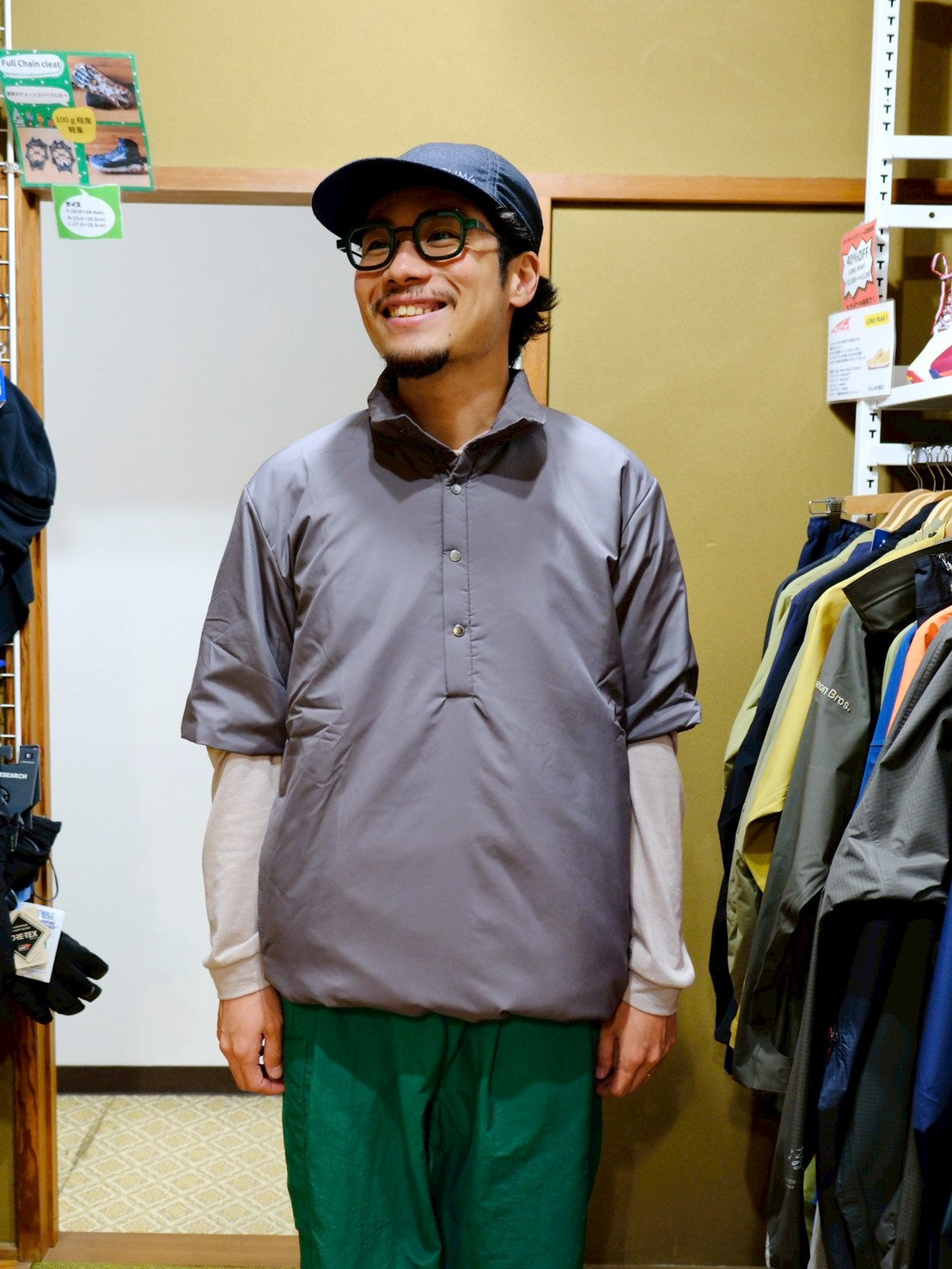All Weather T-Neck（半袖のインシュレーション/中途半端が丁度良い