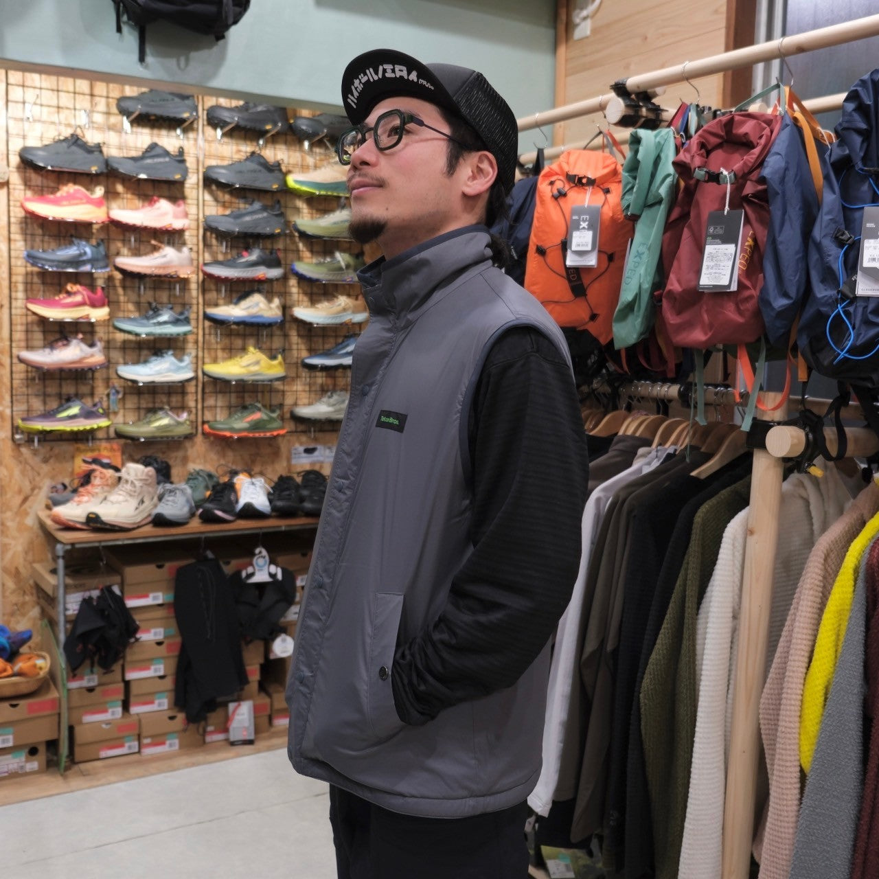 Wool Highloft Reversible Vest Mens（リバーシブル・ウールハイロフト