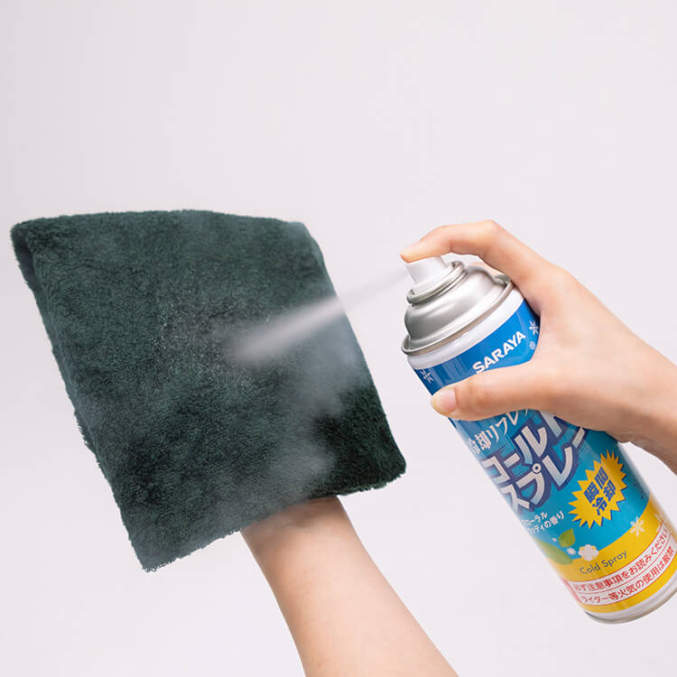 サラヤ｜クールリフレ コールドスプレー フローラルウッディの香り