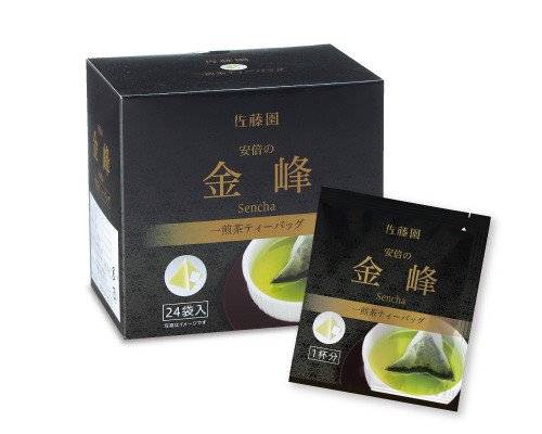 安倍の金峰ティーバッグ(24包) | 静岡茶・日本茶の通販｜お茶と和菓子