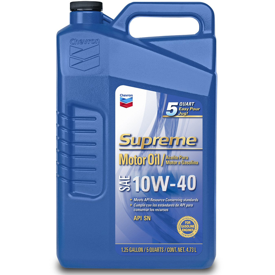 Chevron Supreme Motor Oil SAE 10W-40 | SCL