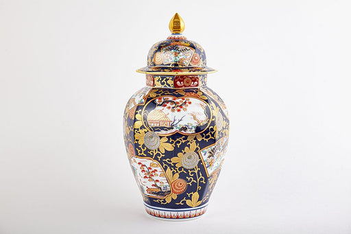 琳派古伊万里様式【沈香壷】 木箱入｜有田焼なら賞美堂本店オンライン