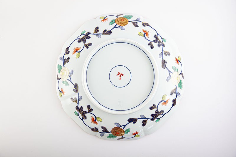 琳派古伊万里様式【盛皿・中】 木箱入｜有田焼なら賞美堂本店