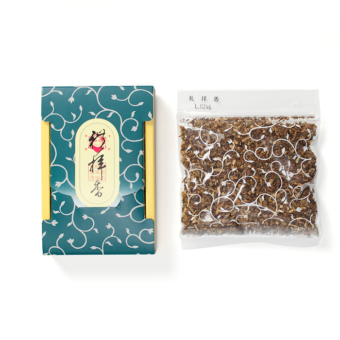 ウェブショップお焼香 礼拝香 25g詰 小箱入: 宗教の香り【公式】お香の