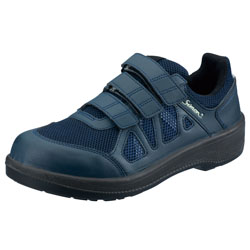 安全靴・手袋のシモン SL11-BL黒／ブルー (23.5～28.0cm): 安全靴