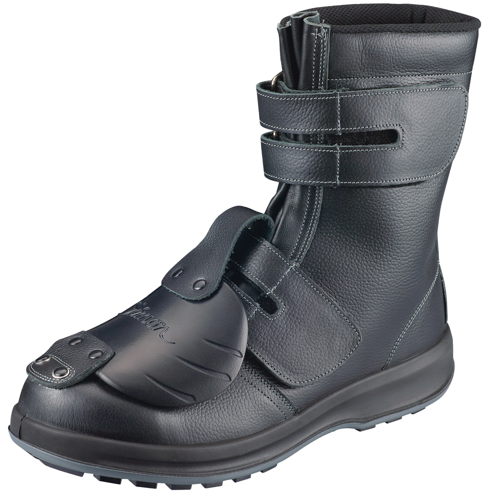 安全靴・手袋のシモン WS38黒樹脂甲プロD-1 (23.5～28.0cm): 安全靴